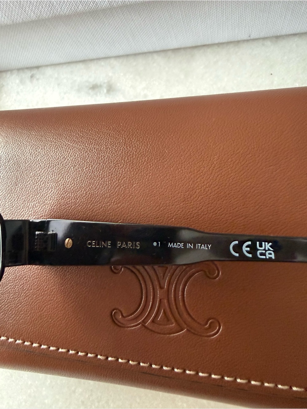 CELINE Triomphe Metal Round Sunglasses, 54mm - Picture 8 of 12